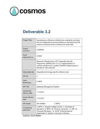 Contents 1  Executive summary 3