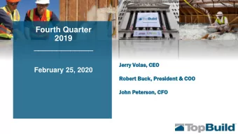 _____________  Jerr  rry  y Volas,  las, CEO  EO  February 25, 2020  Rober  bert  t Buck,  , Pre