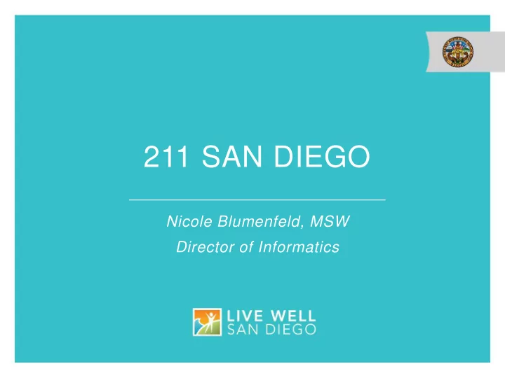211 san diego