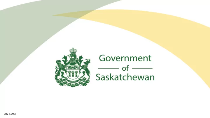 may 6 2020 ministry of finance provincial sales tax pst