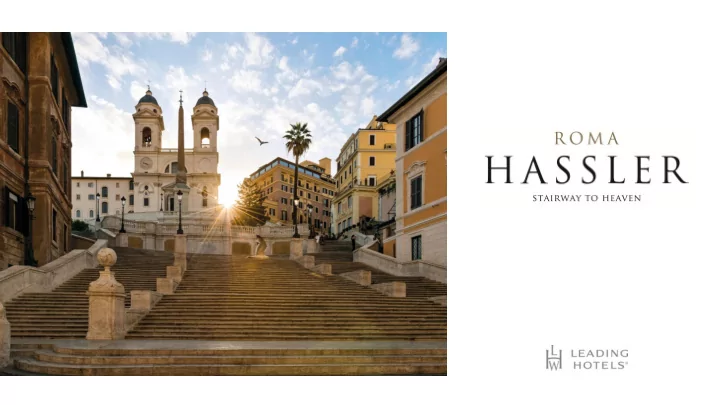 the residence of choice for luxury accommodation
