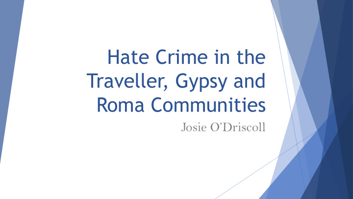 roma communities