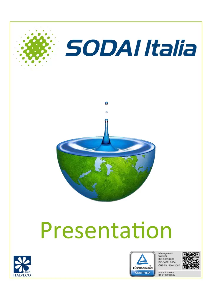 presenta on the company