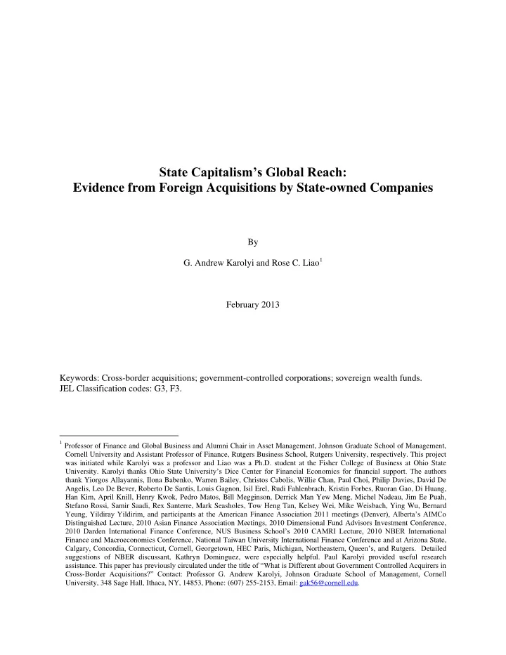state capitalism s global reach