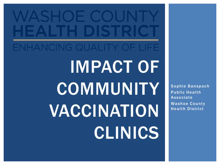 impact of community