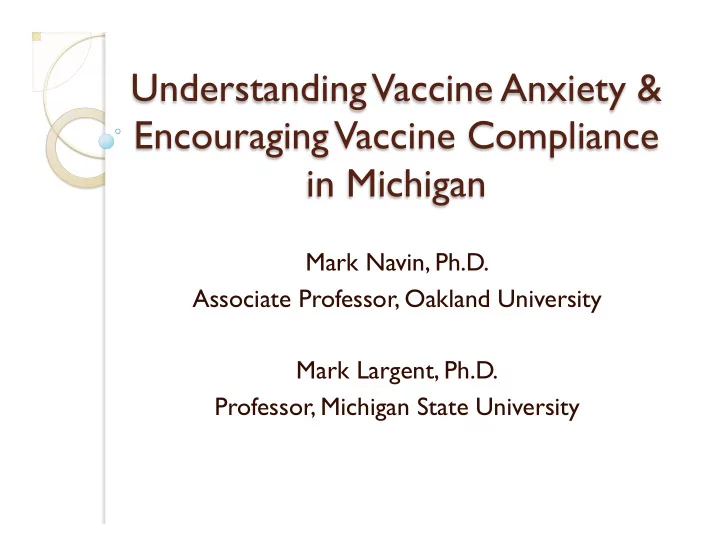 understanding vaccine anxiety encouraging vaccine