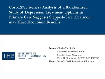 Name :  Charles Yan, PhD;  Katherine Rittenbach, PhD;  Sepideh Souri, MSc;  and  Peter H.