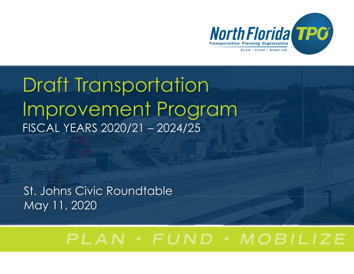 draft transportation improvement program