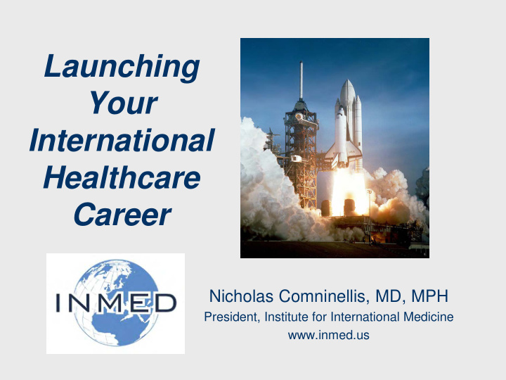 launching your international healthcare career