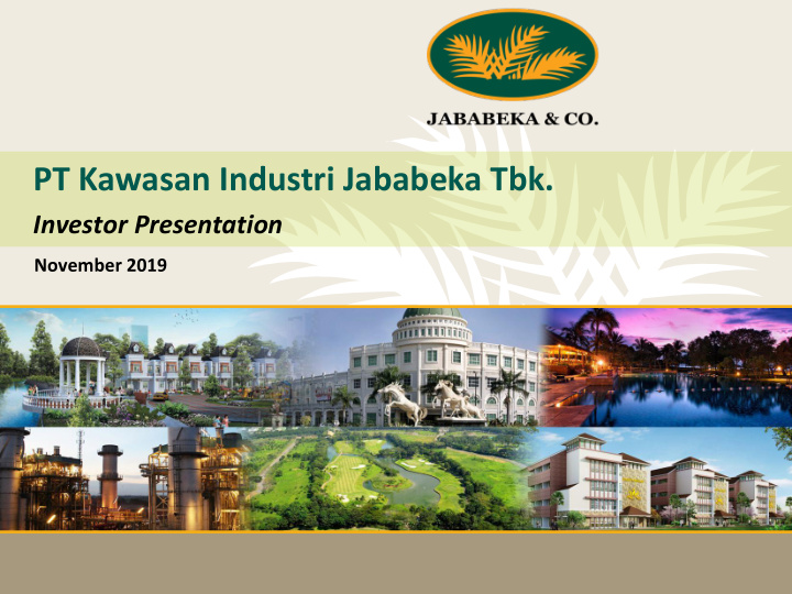 pt kawasan industri jababeka tbk