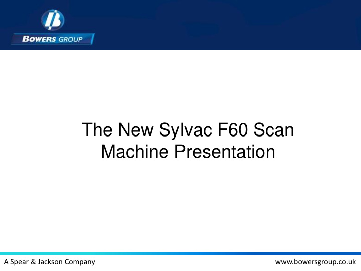 machine presentation