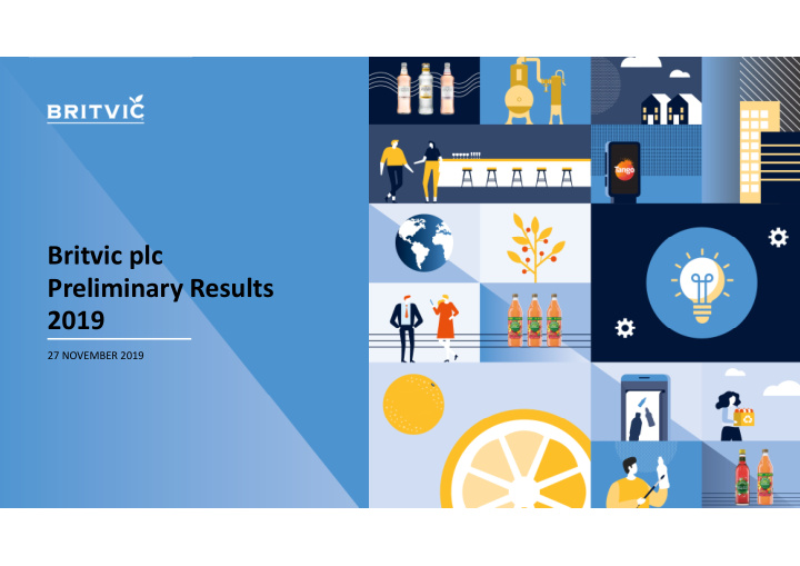 britvic plc preliminary results 2019
