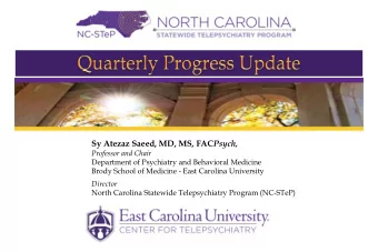 Sy Atezaz Saeed, MD, MS, FAC Psych,  Professor and Chair  Department of Psychiatry and Behavioral