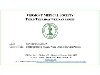 CME  ME D D ISCLAI  CLAIMER  MER    In support of improving patient care, this activity has been