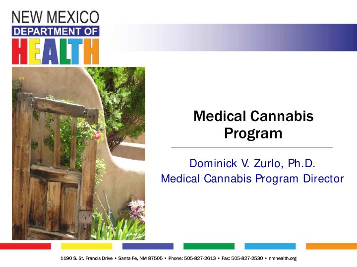 medical cannabis program