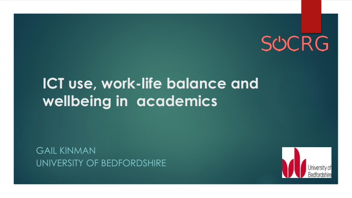 wellbeing in academics