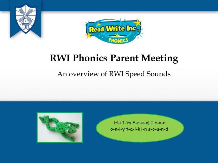 rwi phonics parent meeting