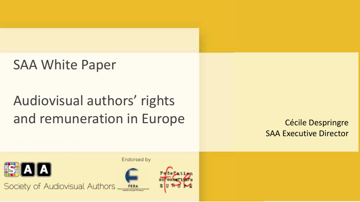 saa white paper audiovisual authors rights and