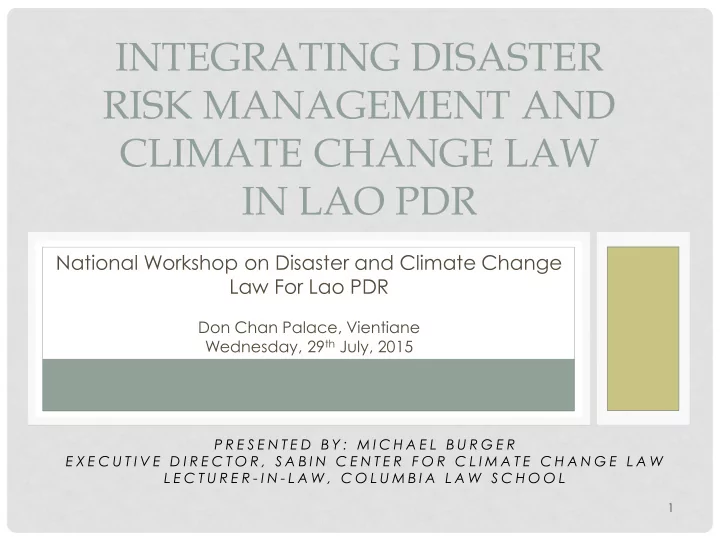 risk management and