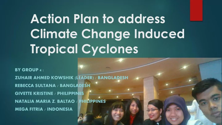 climate change induced
