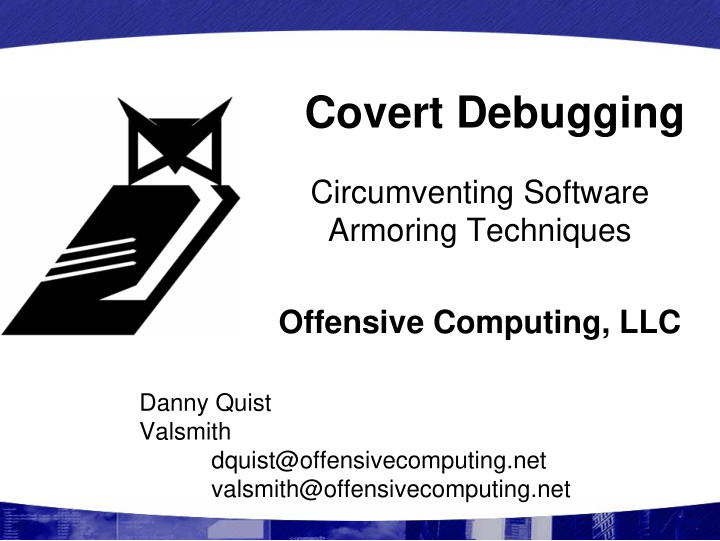 covert debugging
