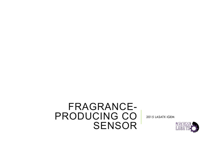 fragrance producing co