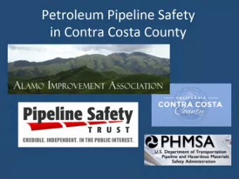 P  e  t  r  o  l  e  u  m    P  i  p  e  l  i  n  e    S  a  f  e  t  y    i  n    C  o  n