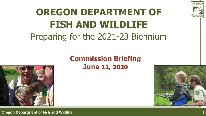 fish and wildlife