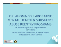 oklahoma collaborative mental health substance abuse