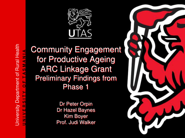 arc linkage grant