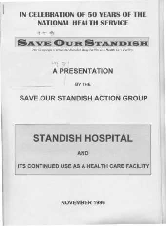 FOREWORD  This pamphlet  is intended to provide information  and promote discussion  on the future