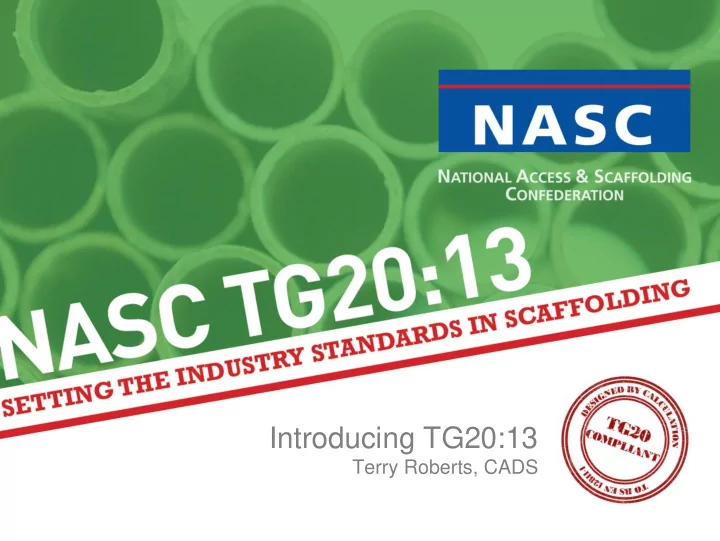 introducing tg20 13