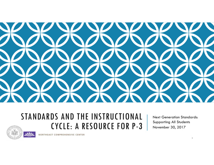 standards and the instructional
