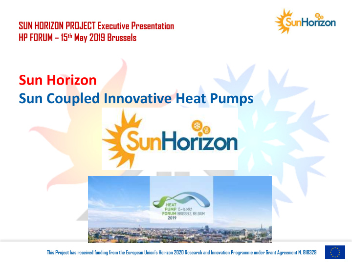 sun horizon sun coupled innovative heat pumps