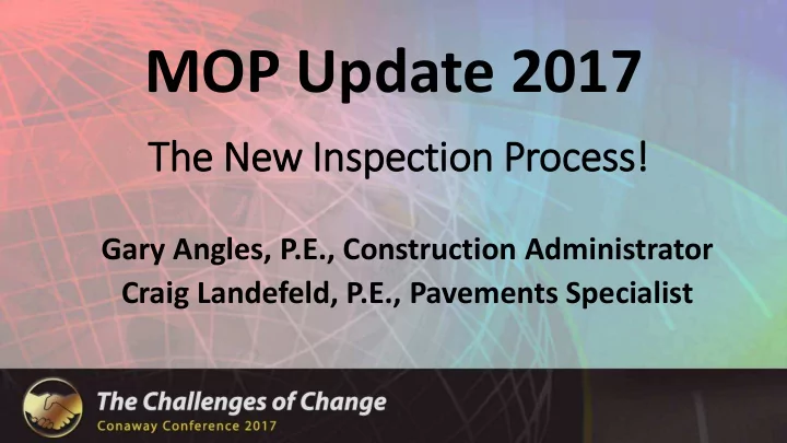 mop update 2017