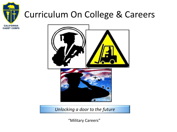 curriculum on college careers
