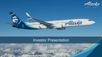 Investor Presentation  Safe harbor  This presentation contains forward-looking statements within