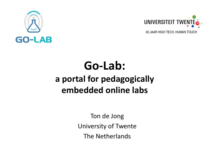 go lab
