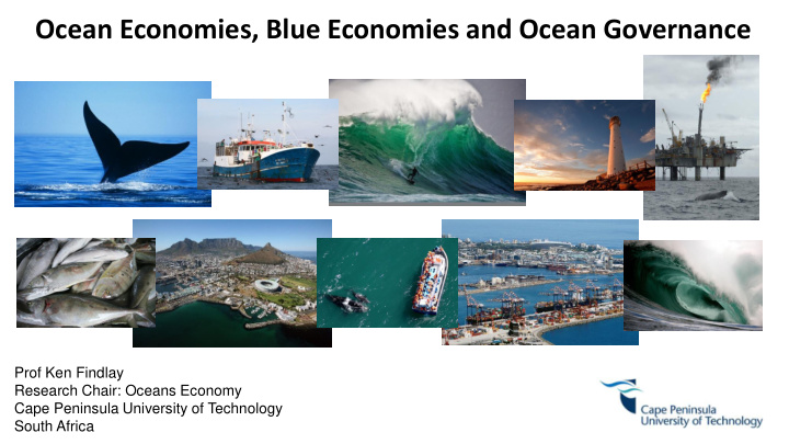 ocean economies blue economies and ocean governance