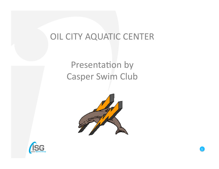 oil city aquatic center