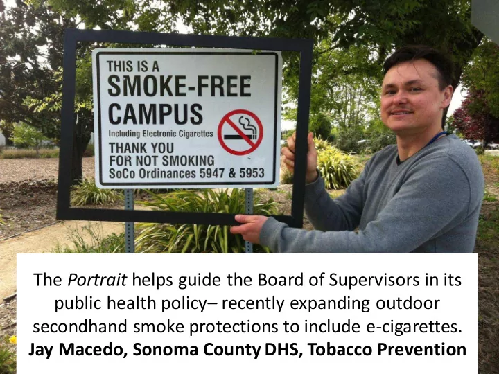 public health policy recently expanding outdoor