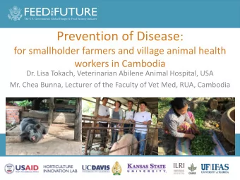 Biosecurity:  Measures that are taken by the  farmers to STOP the spread or  introduction of