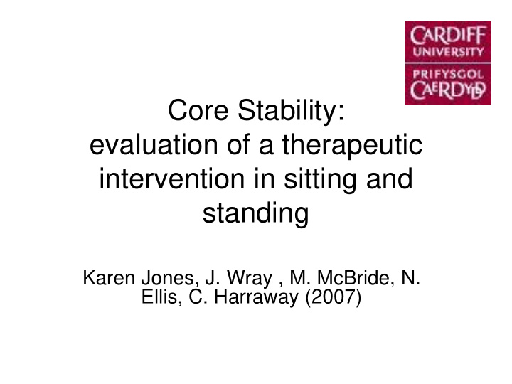 core stability