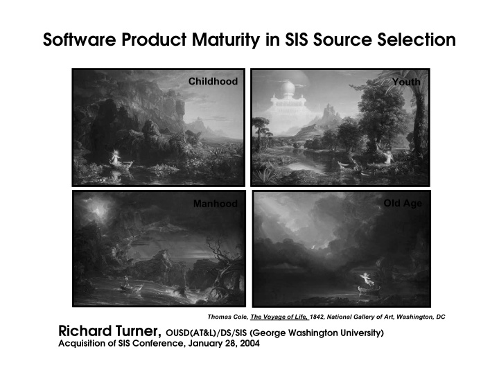 software product maturity in sis source selection