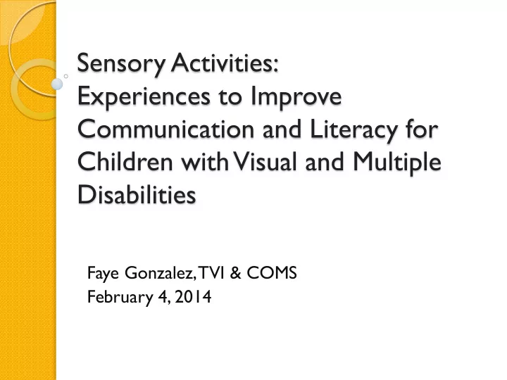communication and literacy for