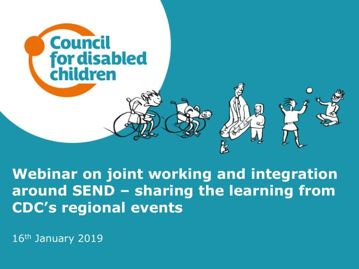 webinar on joint working and integration around send