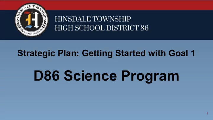 d86 science program
