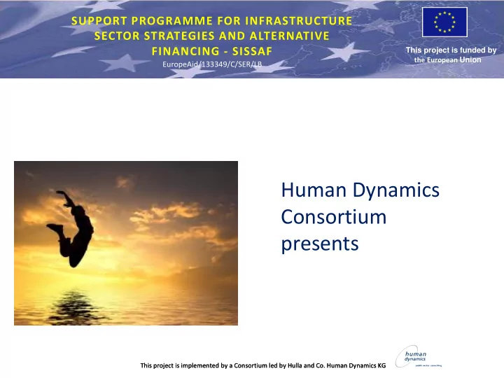 human dynamics consortium presents
