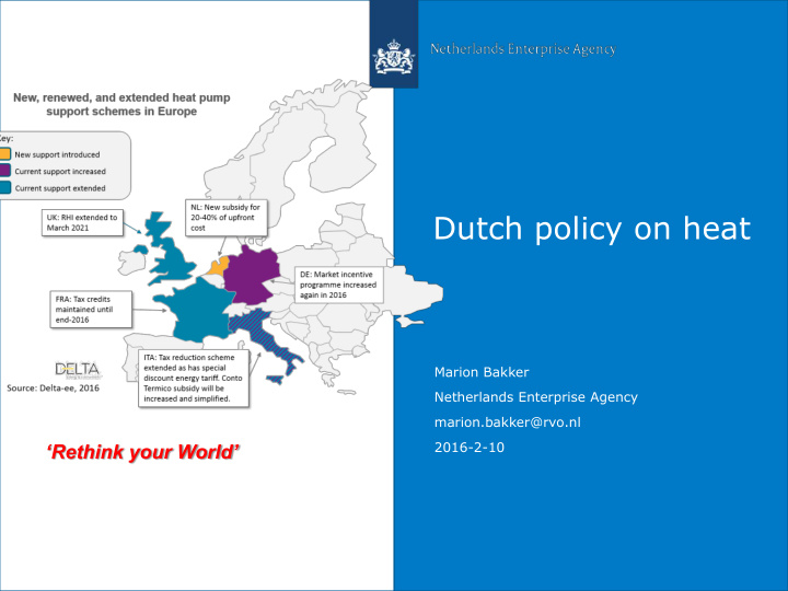 dutch policy on heat