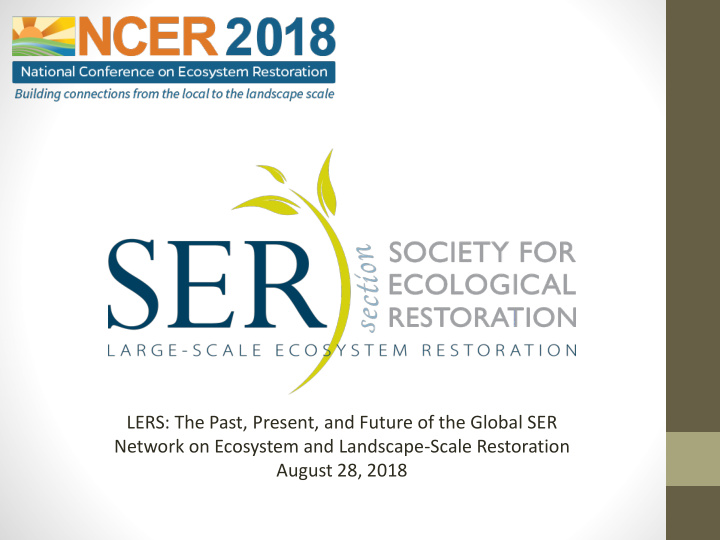 lers the past present and future of the global ser